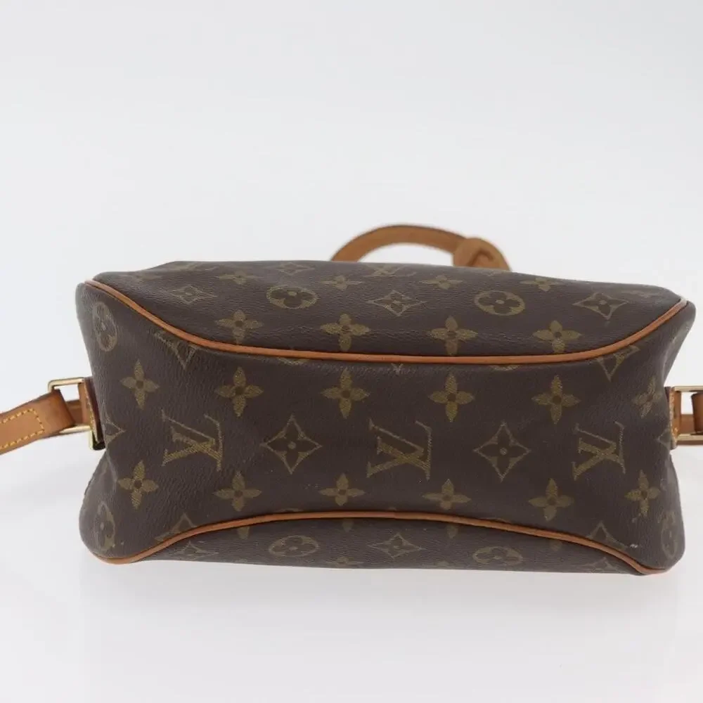 Louis Vuitton Monogram Blois Shoulder Bag Brown